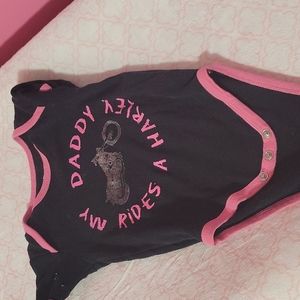 Harley baby girl bodysuit